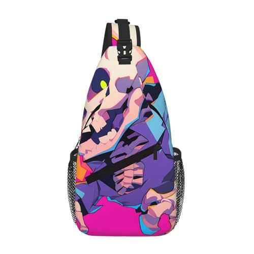 Sac de poitrine amusant pour homme idéal comme sacoche de téléphone voyage et quotidien