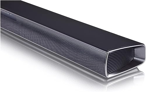 LG Barre de Son système 2.1 SQC1 | 160W | Caisson de Basses sans Fil | SQC1, Noir