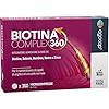 BIOTINA CAPELLI - Formula di Ricrescita 360°, Integratori per capelli con Biotina, Selenio e Zinco. Biotina Vitamine capelli, unghie e pelle. Azione di ricrescita e anticaduta per donna uomo