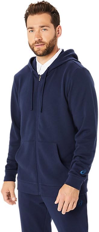 ASICS Men's SWEAT FULL ZIP HOODIE Training Apparel