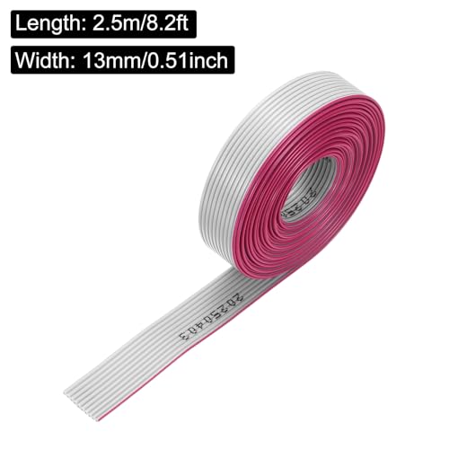 Cable plano IDC de 10 pines y 2,5m para conexiones JTAG 2