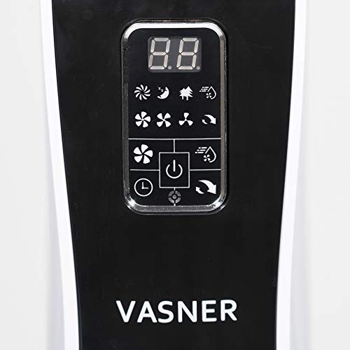 VASNER, Cooly, ventilatore silenzioso a piantana, con nebulizzazione d’acqua a ultrasuoni e telecomando-7