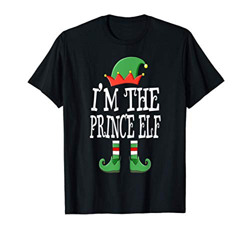 I'm The Prince Elf Group Matching Family Christmas Gift T-Shirt