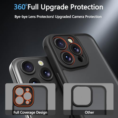 Image of iPhone 13 pro Case,Translucent Matte(Black)
