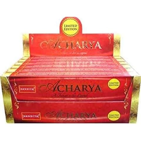 Nandita Acharya Agarbatties / Incense Sticks / Joss Sticks Limited Edition (15g x 12 Packets) Cover