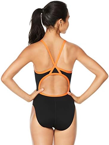 Speedo Women's Endurance+ Flyback One Piece Swimsuit - Solid Team Colors, Multiple Sizes