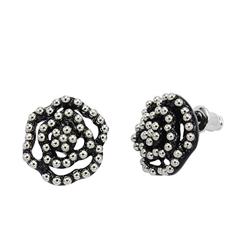 Preisvergleich Produktbild behave Kleine Ohrringe mit Muster - Elegante kleine Ohrringe für Damen - Ohrschmuck