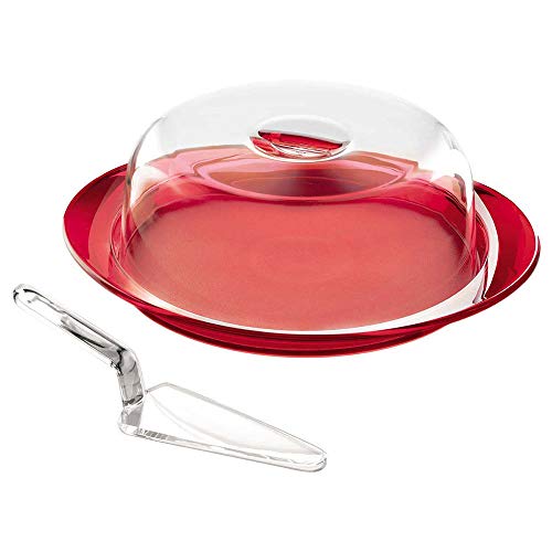 Piatto E Paletta Per Torta Royal Albert Old Country Roses – 29.5 Cm, In Porcellana Bone China, Con Rose Rosse, Rosa E Gialle – Lavaggio A Mano