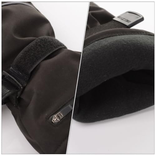 Guantes calefactables moto con correa regulable y tejido premium 4