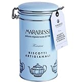 Fatti in Toscana. Galletas Marabissi en lata de metal Canela, chocolate y naranja - 1 x 200 Gramos
