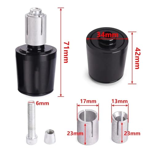 Bouchons extrémité poignée CNC premium pour Rebel 300 500