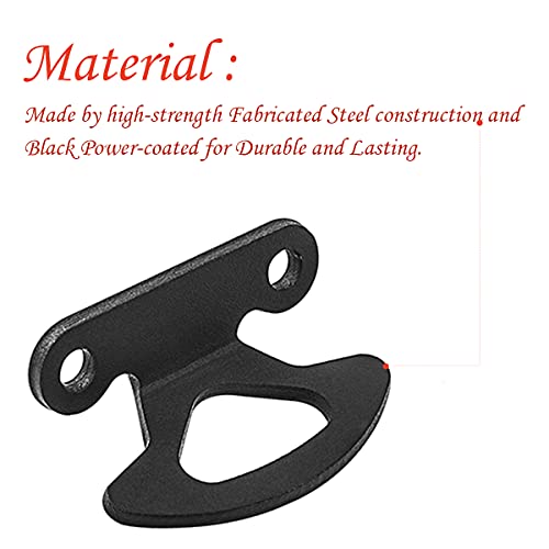 Moebulb 4-Pack Tie Down Hooks Anchors Bracket Compatible For 2000-2017 Ford F150 Styleside 2004-2017 & Explorer Sport Trac 2001-2010 Bed Inner Hook Kits #TOP1