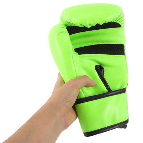 Moufles de kickboxing polyvalents avec rembourrage en mousse 8 Oz vert clair