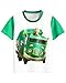 Difforever Boys Girls Cartoon Trash Shirt Shorts Truck Toddler Clothing Clothes Outfit Set Kids Birthday Party Wear