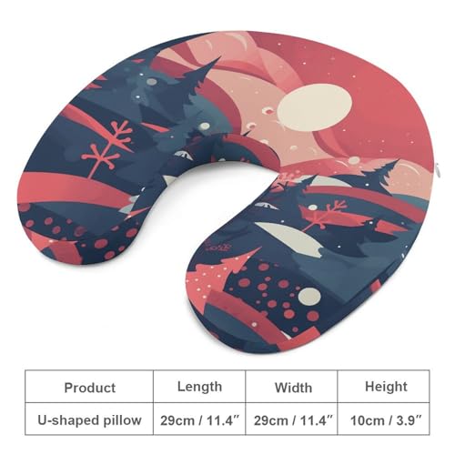 Almohada de viaje de espuma viscoelástica tamaño único miniatura 2