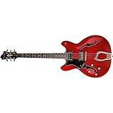 9 VIKING. HAGSTROM Guitarra electrica de 6 cuerdas para zurdos VIKING WCT LH.