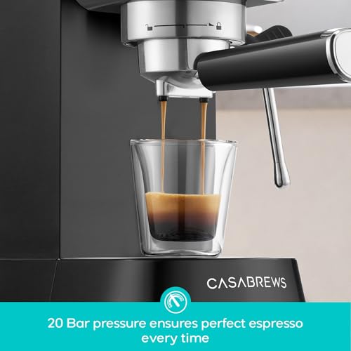 Image of CASABREWS 5418 PRO Espresso Machine, Coffee Maker with Fast Heating System