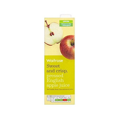 Pressed English Apple Juice Waitrose 1L (Pack of 6