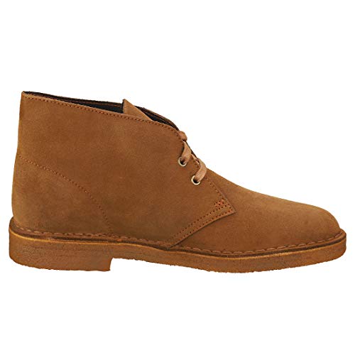Image of Clarks Originals Mens Desert Boot Suede Cola Brown Boots 11 US
