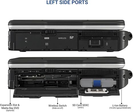 Amazon.com: Panasonic Toughbook CF-31 MK6 Core i7-7600U 2.80GHz