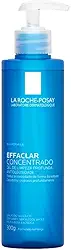 La Roche-Posay Effaclar Gel de Limpeza Facial Antiacne Concentrado com Ácido Salicílico, Zinco e LHA, Limpeza Profunda, Reduz Oleosidade e Desobstrui os Poros, 300ml