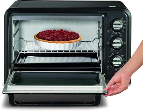 Moulinex Optimo OX4448- Horno de Conveccción de 19 L, 6 Modos de Cocción , Termostato hasta 240 y Temporizador hasta 120 Minutos, Bandeja de Horneado y Rejillas Reversibles, Diseño Compacto - imagen 9