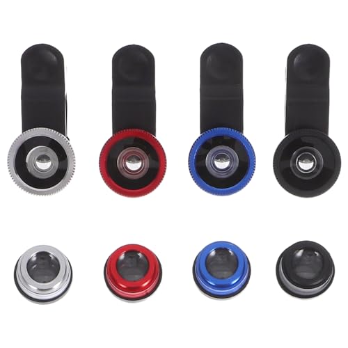Kit d'objectifs de précision iplusmile en aluminium et verre optique pour smartphone