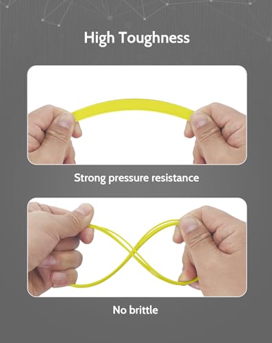 Image of DURAMIC 3D PLA+ Printer Filament 1.75mm PLA Plus Neatly 2Kg Spool(2.2lbs) | PLA Pro Tougher and Stronger, Dimensional Accuracy Probability + /- 0.02mm Light yellow