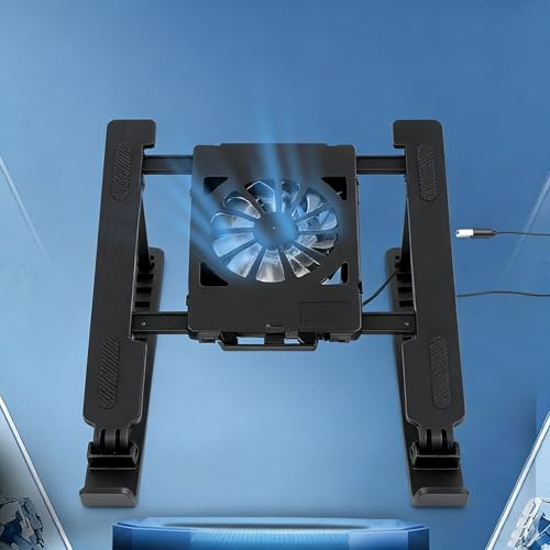 Soporte para laptop ajustable y plegable para disipación de calor miniatura 2