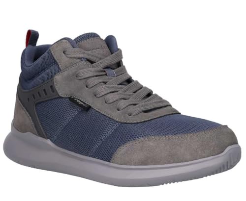 Image of Propet Mens Viator Hi Lace Up Sneakers Shoes Casual - Black
