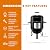 Realcook BBQ Charcoal Smoker Grill: Heavy Duty 17 Inch Vertical