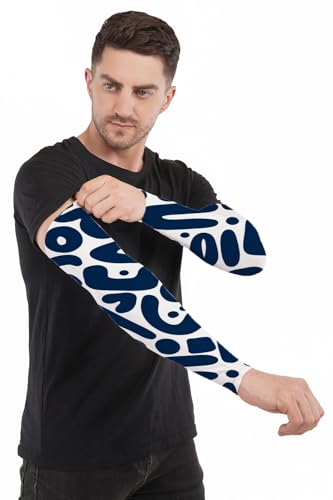 Image of Arm Sleeve For Men women Fully Stretchable Sun UV Ray Dust Protection Bike Riding Cycling Gloves Cricket Golf Football Soft Hand Gloves sleeves