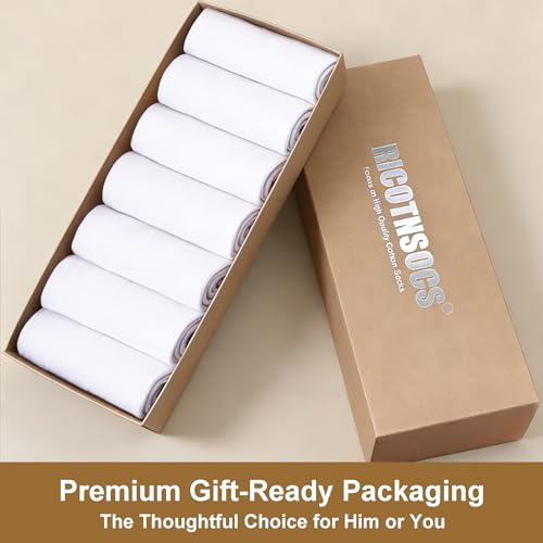 Image of Womens Ankle Socks Cotton No-Show Comfortable Low-Cut Liner Kraft Paper Gift Box