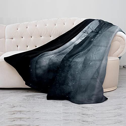 Couverture microfibre Gloomy 150x200 cm pour lit et canapé