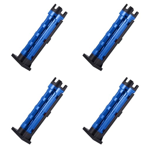 Bloepum 4X Fishing Rod Holder Raft Fishing Accessories Vertical Inserting Device for Box Fishing Tackle-Blue