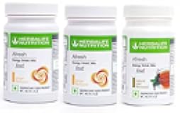 HERBALIFE Afresh Energy Drink Ginger (2PC) and Tulsi (1PC) Flavour Energy Drink (3x50 g, Ginger, Tulsi Flavored)