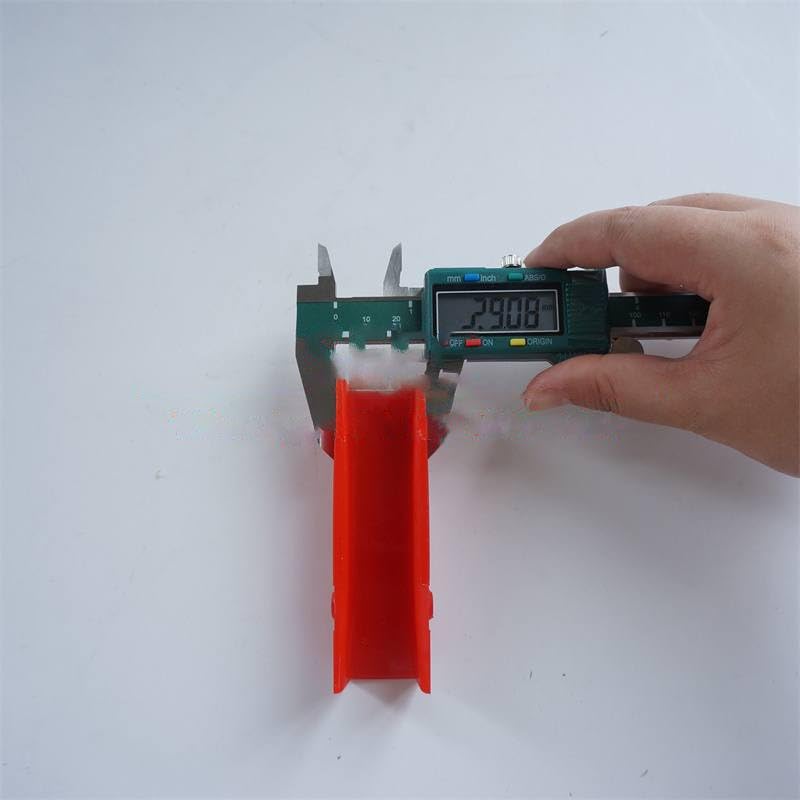 10PCS Elevator Guide Shoe Insert Length 100mm Groove Width 16mm RED 100x16