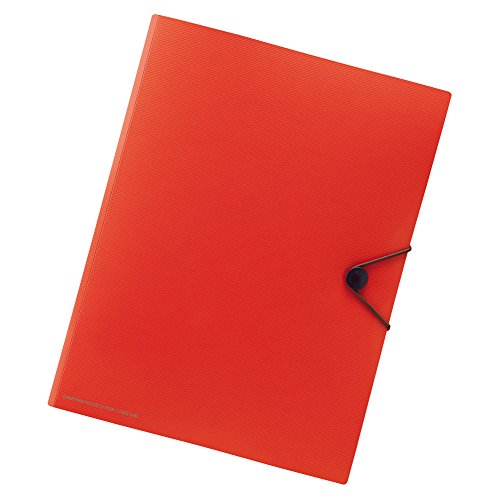 リヒトラブ キャリングポケット A4 オレンジ F7528-4