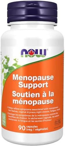 NOW Supplements, Menopause Support, Blend Includes Standardized Herbal Extracts and Other Nutrients, 90 Veg Capsules