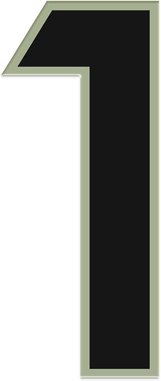 Bright Light House Numbers for Indoor and Outdoor, 5” Glow