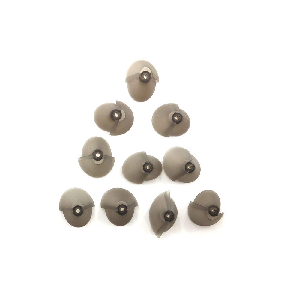 GN Resound Sure Fit Hearing Aid Standard Receiver Tulip Domes Dark Gray