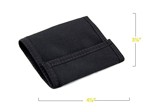 Rainbow Of California Original Bifold Nylon Hook & Loop Wallet. Made In Usa #TOP1