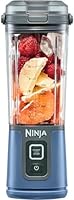 Ninja Blast Portable Blender, High Speed Hand Held Smoothie Maker, Cordless & Rechargeable, BC100NVANZ, Denim Blue