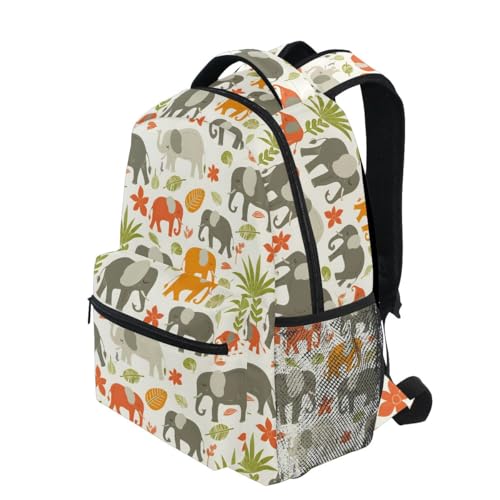 Sac à dos dessin animé avec éléphants pour la rentrée scolaire