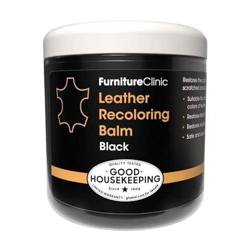 image for The Original Leather Recoloring Balm by Furniture Clinic - Black Leath