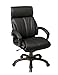 Office Star Executive Eco Leather Chair with Locking Tilt Control and Coated Base, Espresso
