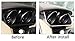 For Land Rover Range Rover Sport 2014-2018, ABS Chrome Plastic Car Dashboard U Shape Decoration Frame Trim Cover Accessories matte silver