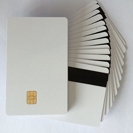 Cartes en PVC vierges FM4442 de haute qualité avec piste magnétique Hi-Co