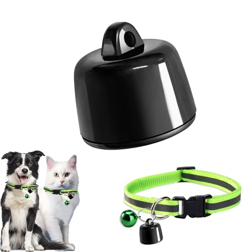 Cat Tracker, Mini GPS Tracker Per Gatti E Cani, Compatibile Con Ios & Android, Senza Abbonamento, Tracker per Cani, Monitoraggio Della Posizione In Tempo Reale, Adatto A Pets, Bambini E Bagagli
