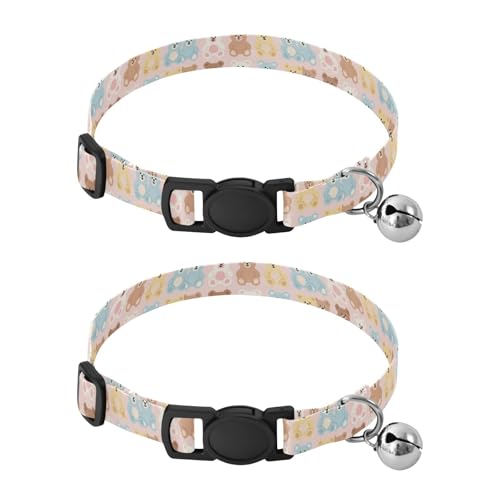 Collares para perros pequeños y medianos con campana, 2 unidades